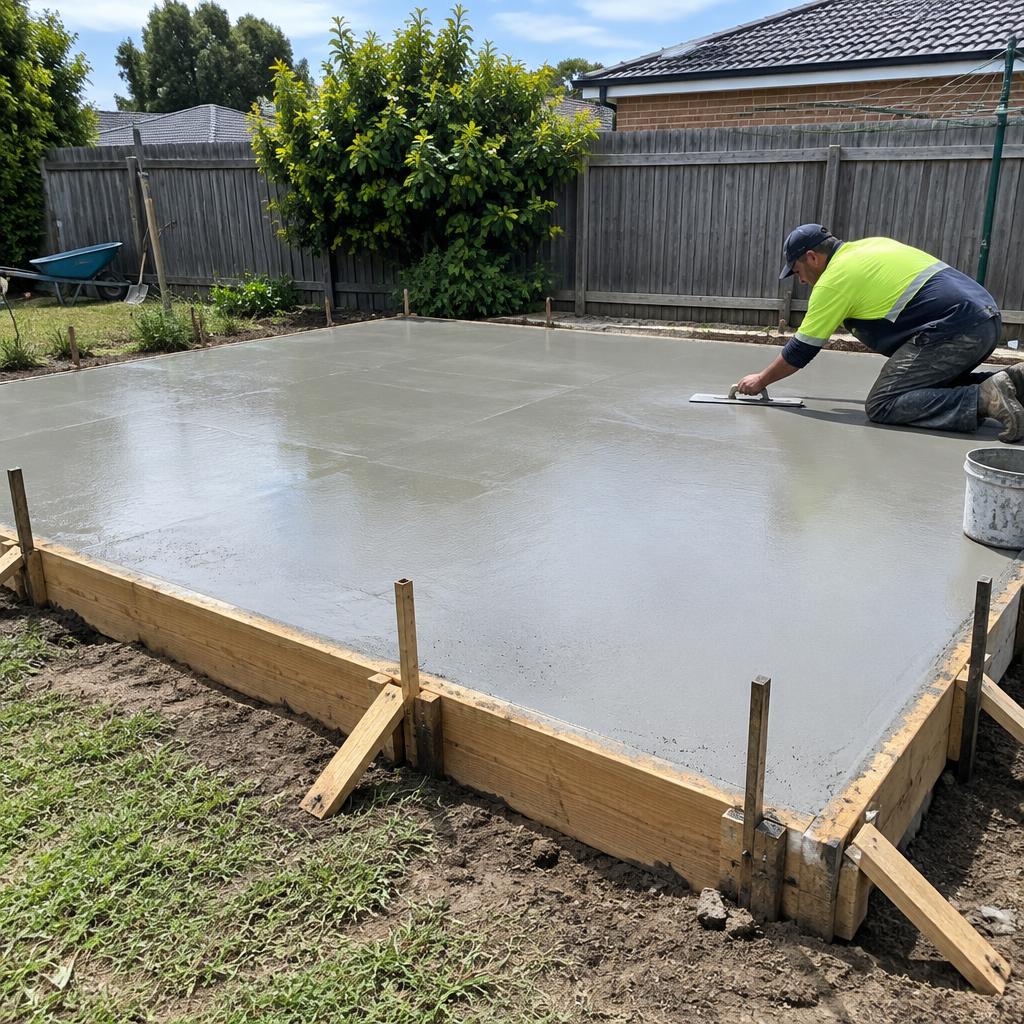 Concrete Shed Pads in Baldivis